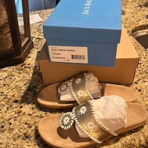 Jack Rogers comfort sandal, size 10, NWT